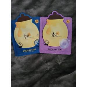 Papa Recipe Bombee Pepta & Pore Ampoule Honey Mask Duo